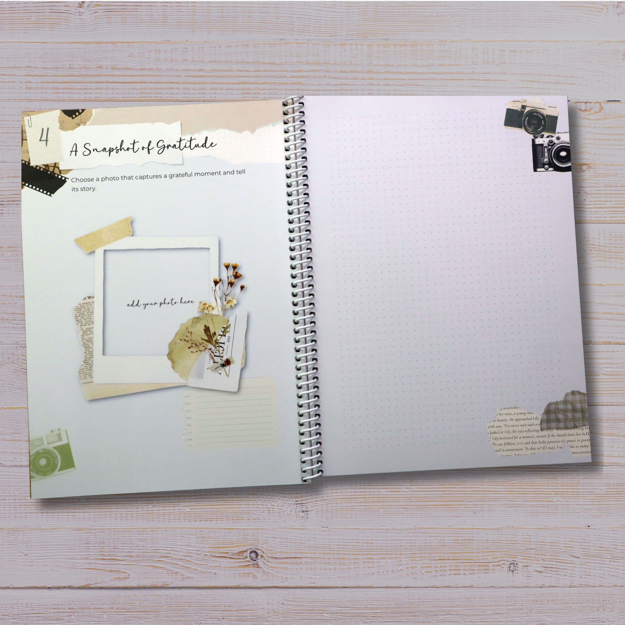 Gratitude Journal for Memory Keepers: A Creative Journal for Reflection and Joy